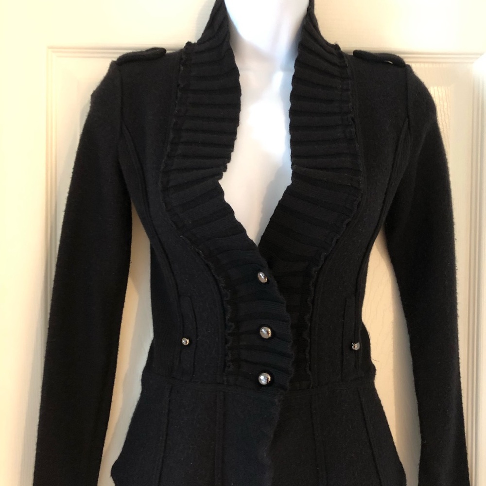 White House Black Market Black Sweater/Jacket